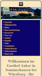 Mobile Screenshot of gasthof-anker.de